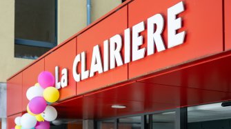 Entrée de l'Ehpad La Clairière  à Tarare