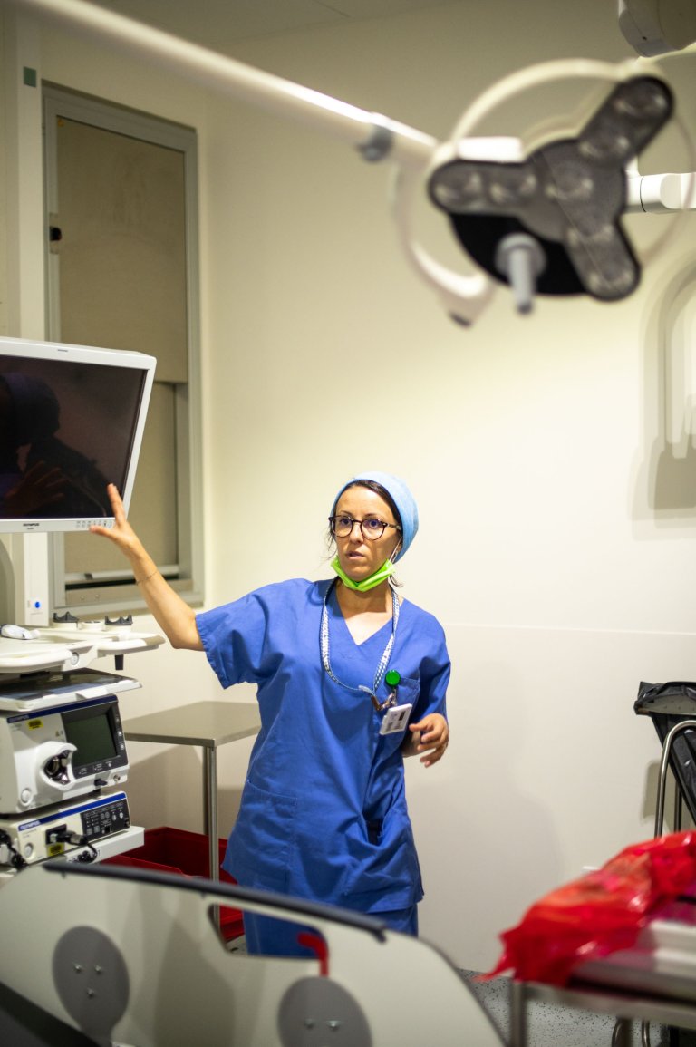 bloc d'endoscopie